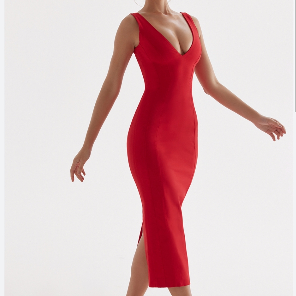 NWT House of CB Cece Bodycon Dress - Picture 2 of 5